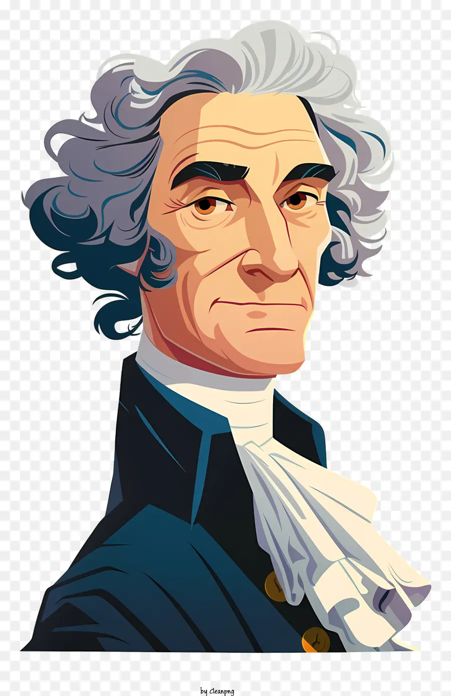 Томас Джефферсон，портрет PNG
