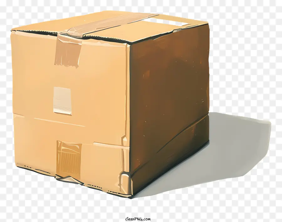 коробка доставка，картонная коробка PNG