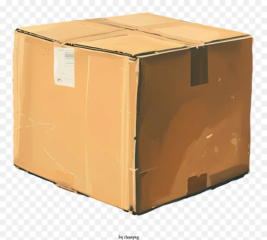 коробка доставка，картонная коробка PNG