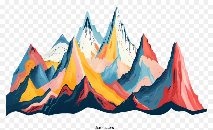 Mountains，горный хребет PNG