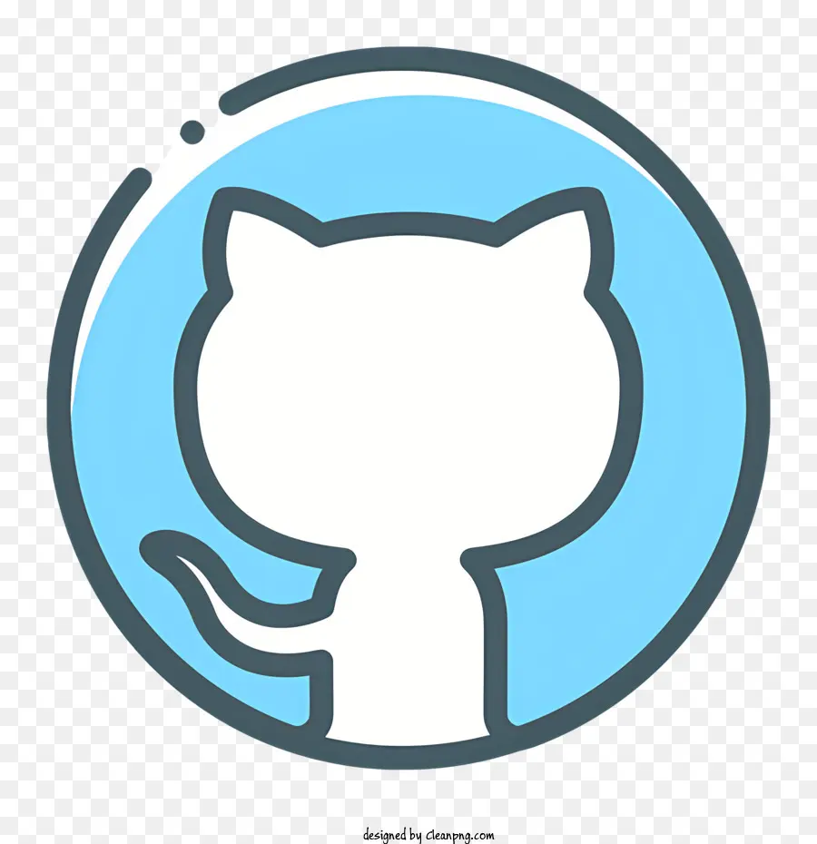 значок на Github，кошка PNG