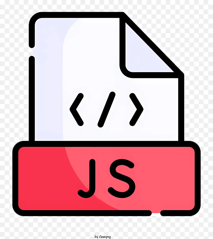 значок на Javascript，Текстовый документ PNG