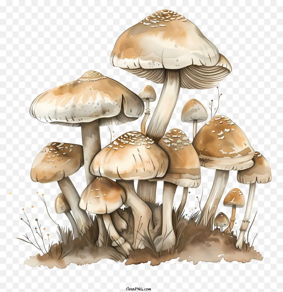 грибы，1 гриб PNG