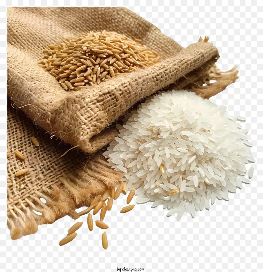рис，Длинные Зерна Риса PNG