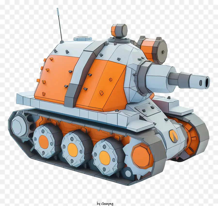мультипликационный танк，танк PNG