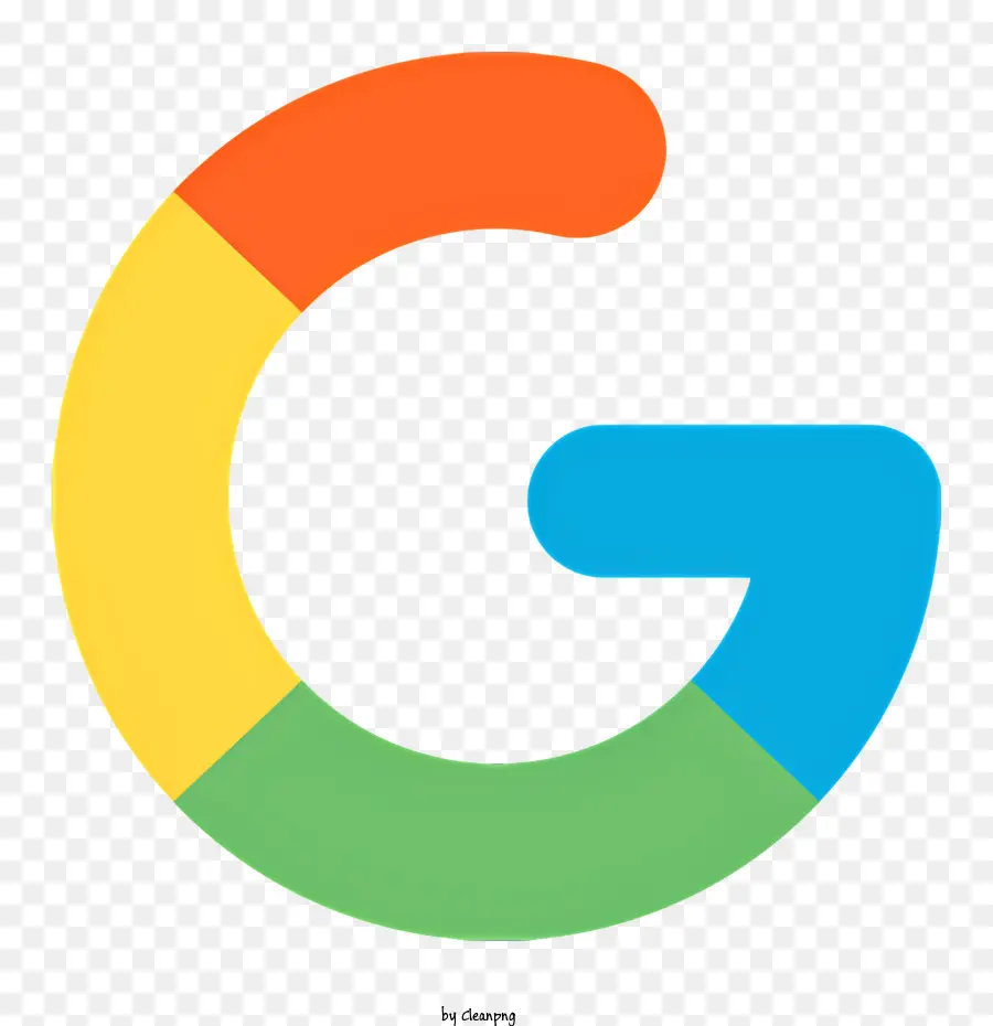 логотип Google，черный круг PNG