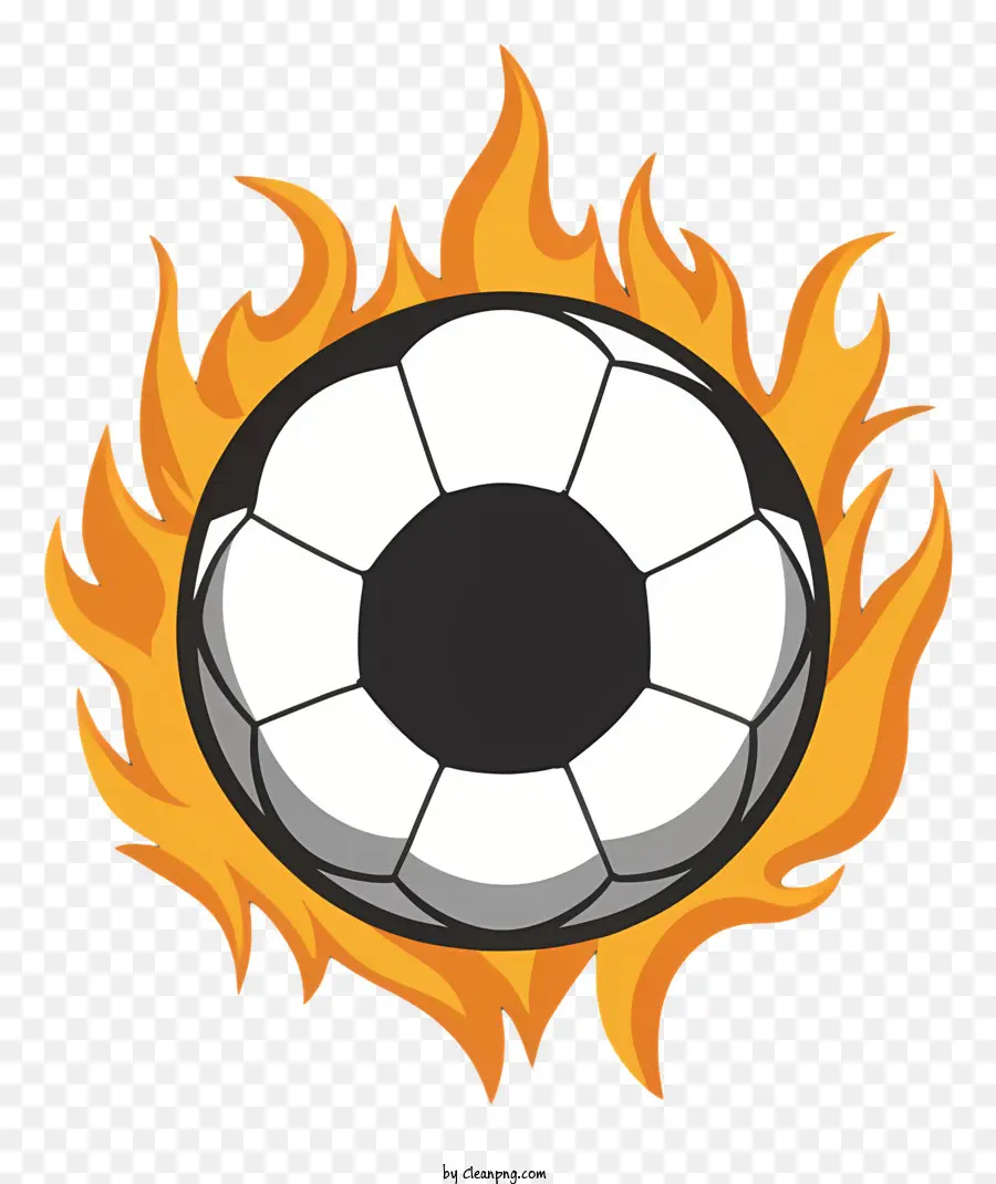 Soccer，Огонь PNG