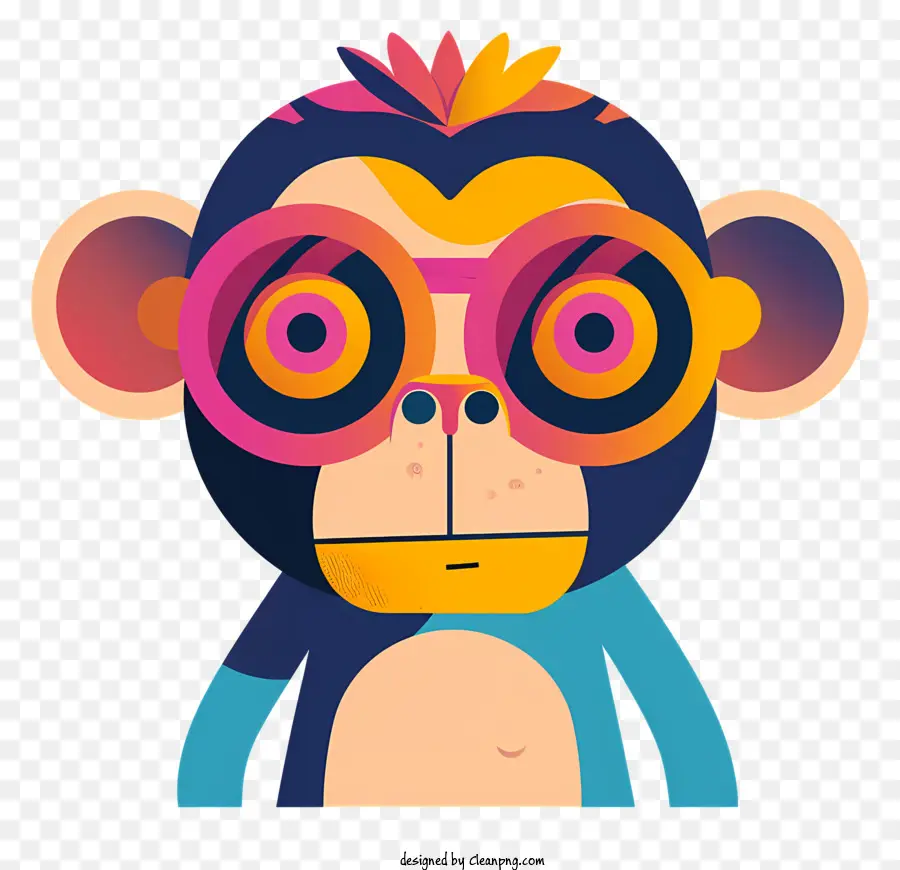 Обезьяна，мультфильм обезьяна PNG