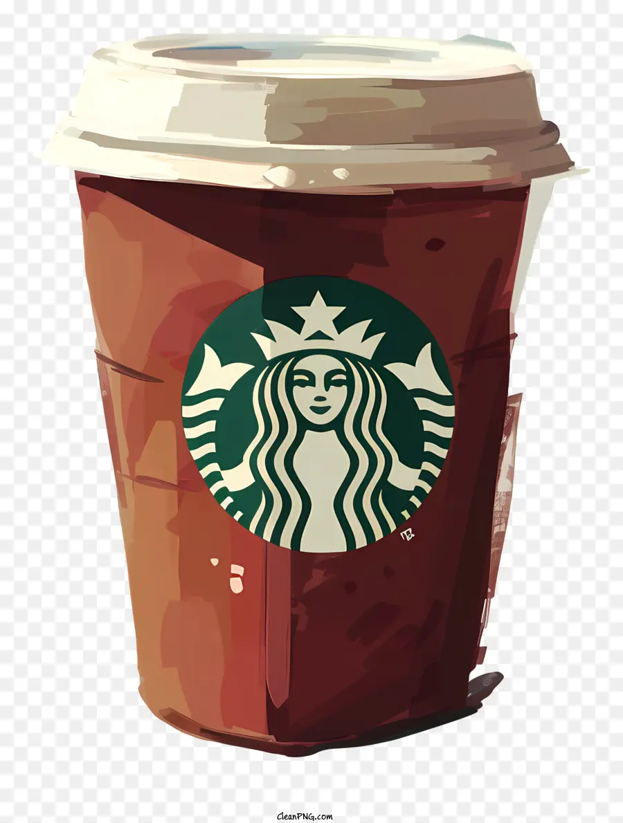 чашка кофе Starbucks，кофе PNG