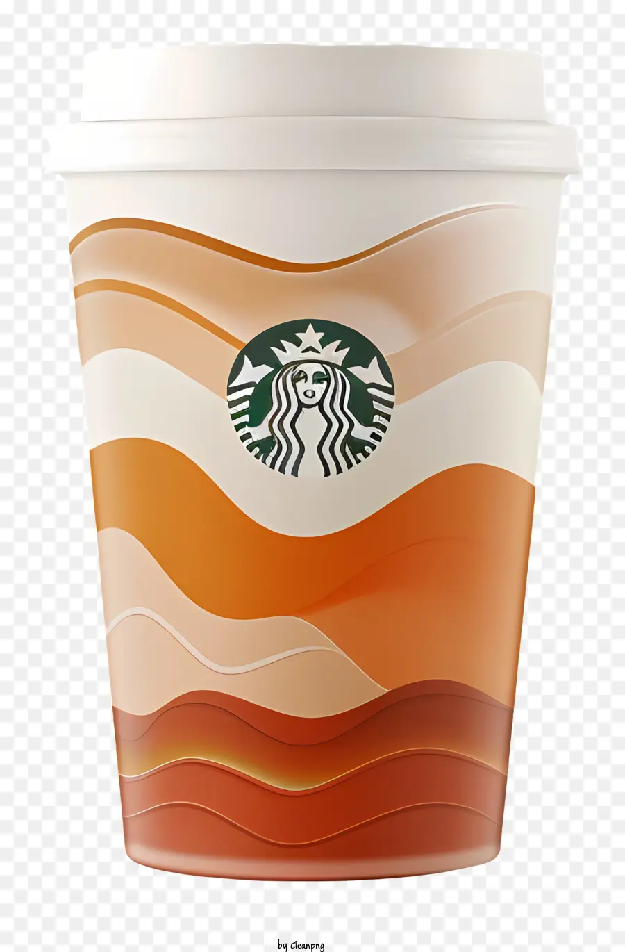 чашка кофе Starbucks，Пластиковый стаканчик PNG