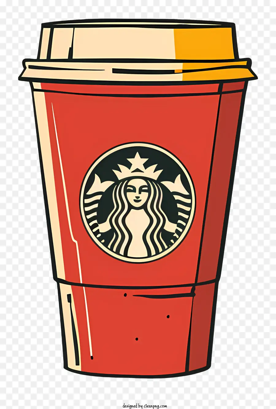 чашка кофе Starbucks，Старбакс PNG