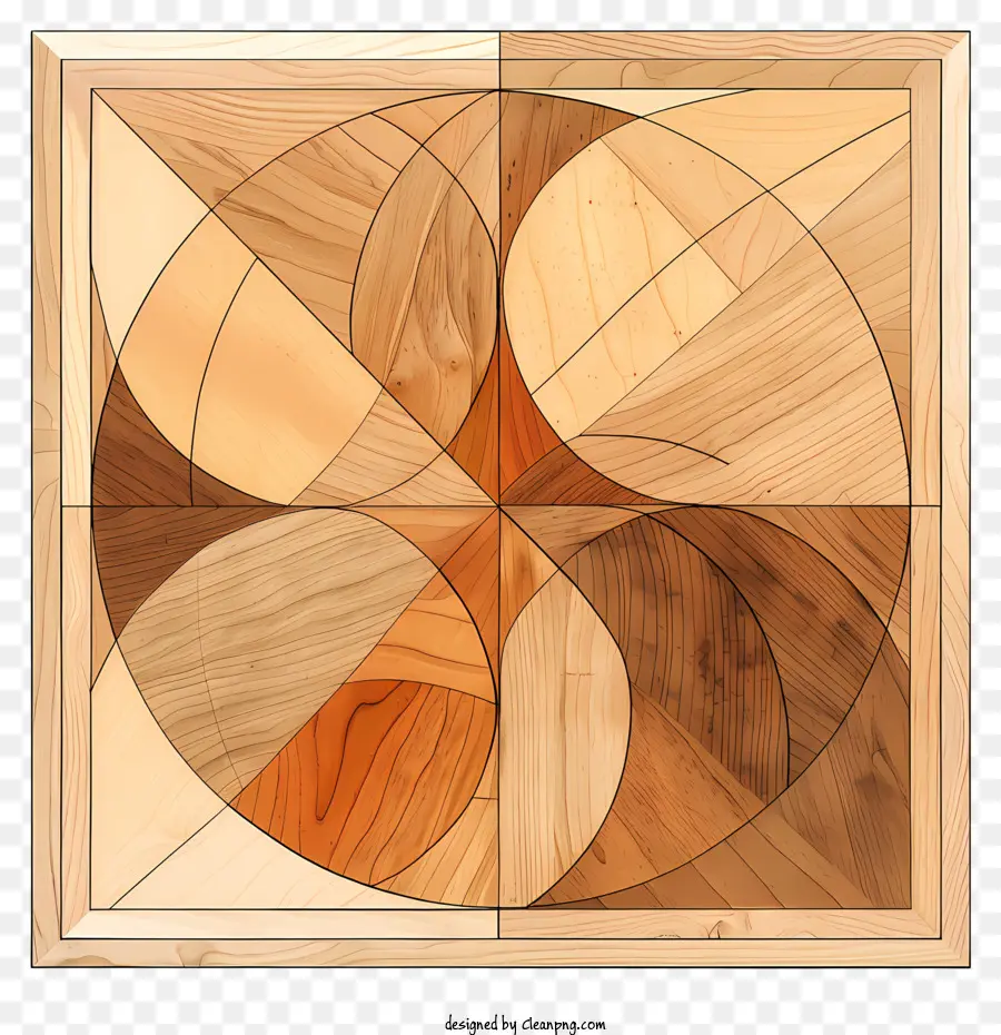 деревянное искусство，деревянная панель PNG