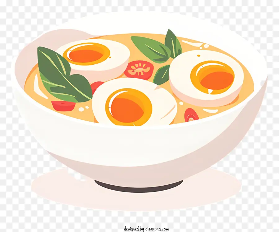 Тайское рагу яйца，Острые жареные яйца PNG