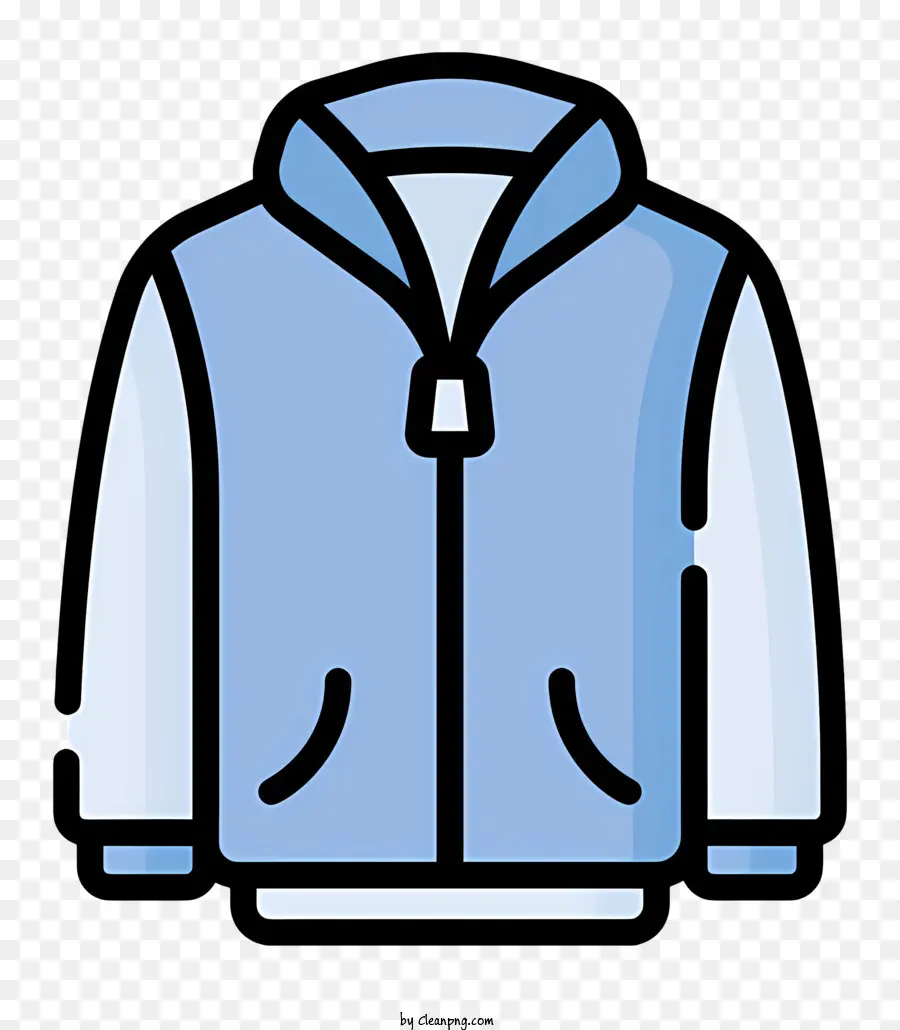 логотип толстовки，синий и белая куртка PNG