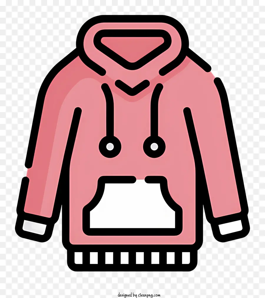 логотип толстовки，Розовая толстовка PNG
