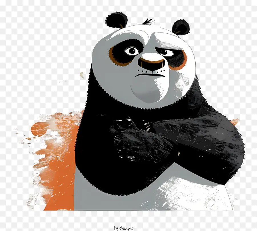 Кунг Фу Панда，Panda Bear PNG
