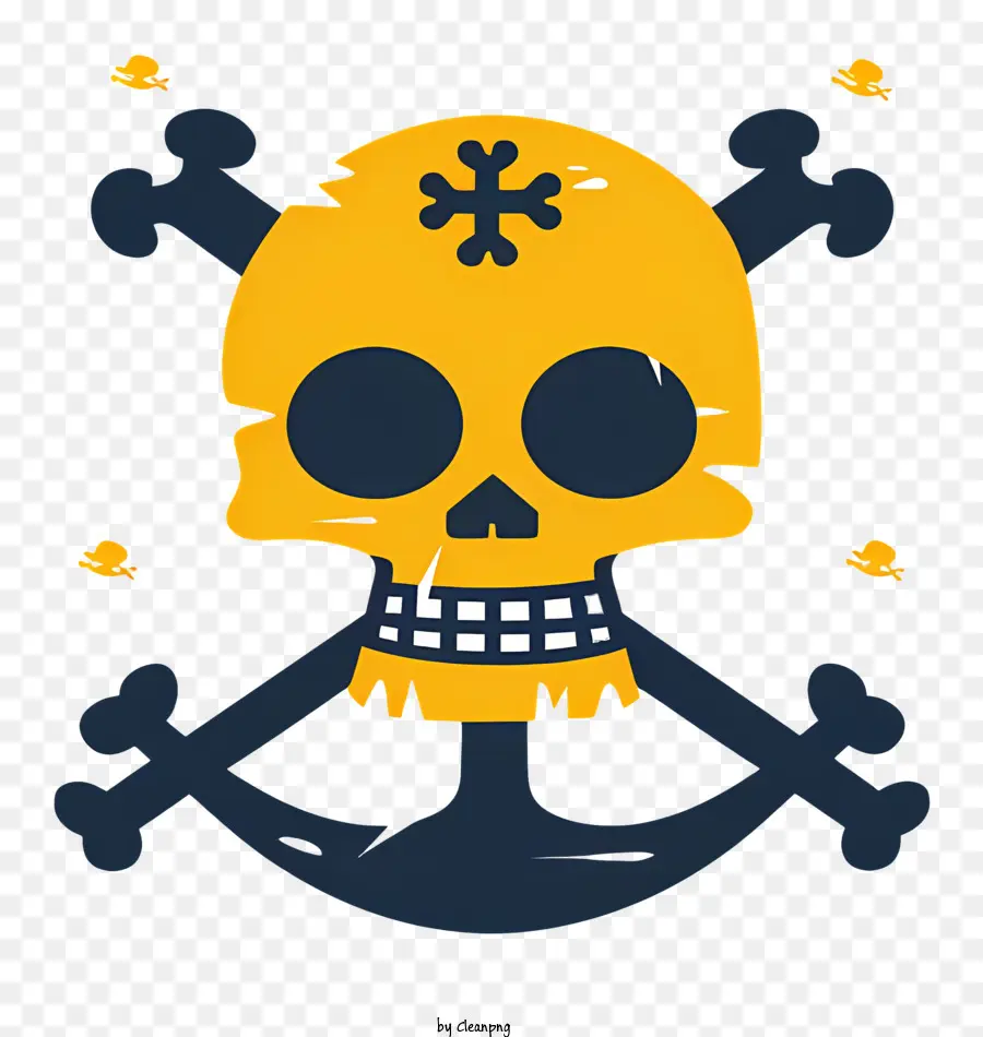 один кусок веселый Роджер，логотип пиратская PNG