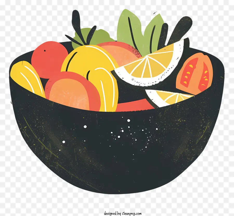 Салатник，миска фруктов PNG