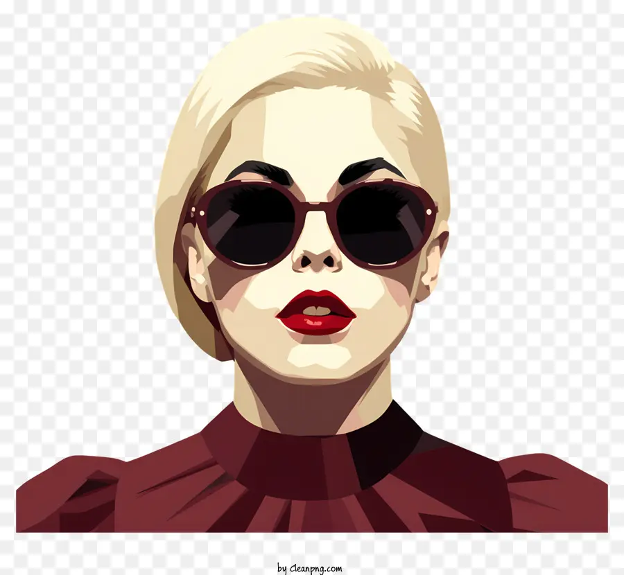 Леди Гага，цифровая живопись PNG