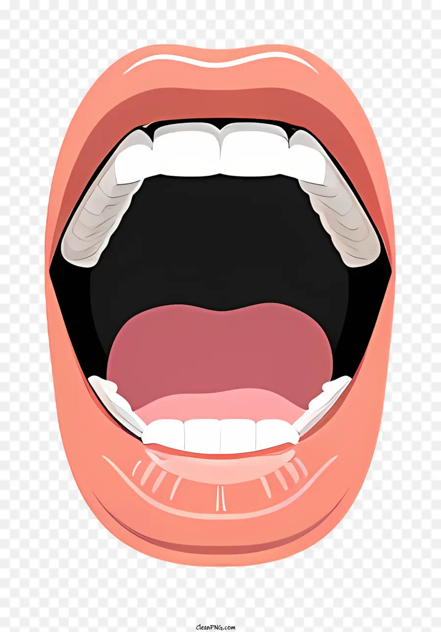 Рот，здоровые зубы PNG