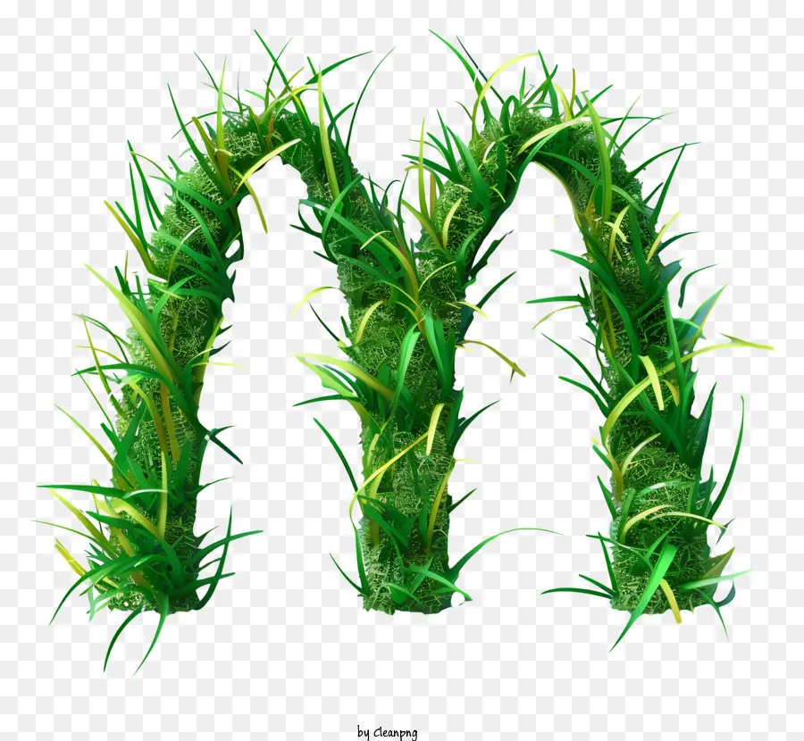 Mcdonalds логотип，зеленые растения PNG