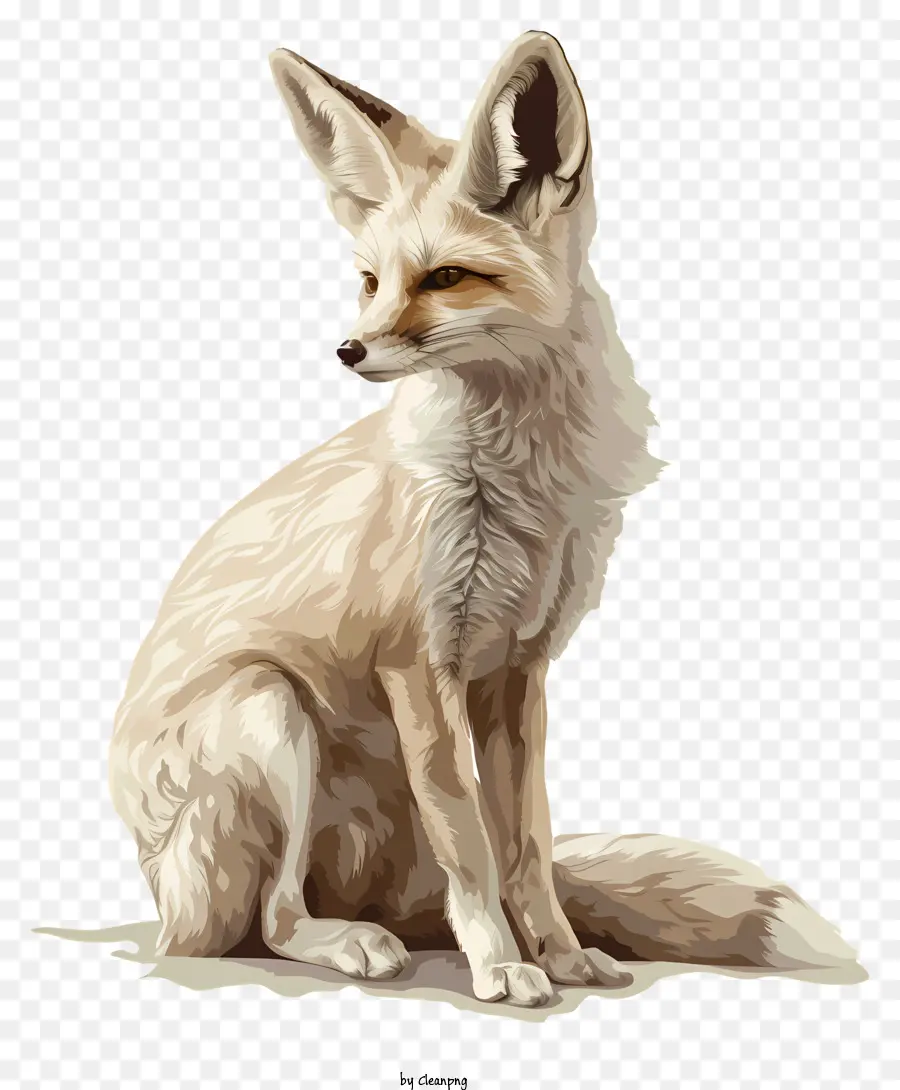 Фенек，Gray Fox PNG