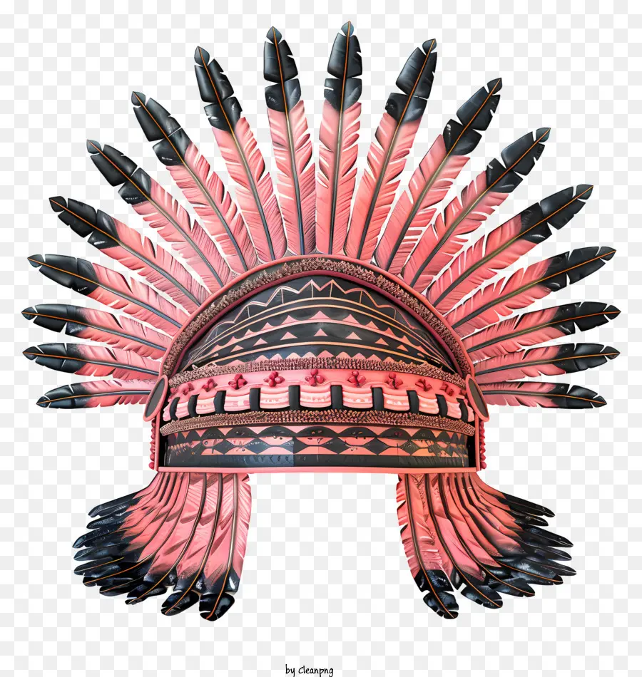 коренные головные уборы，Наголовок коренных американцев PNG