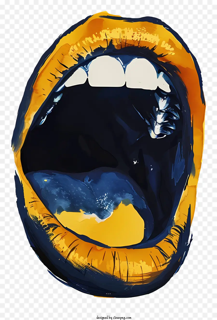 Рот，открытый рот PNG