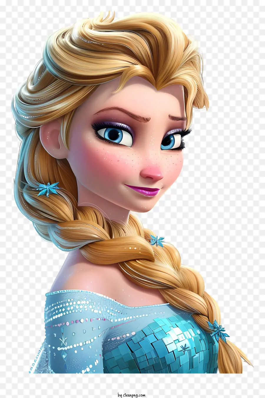 Эльза，Замороженная принцесса PNG