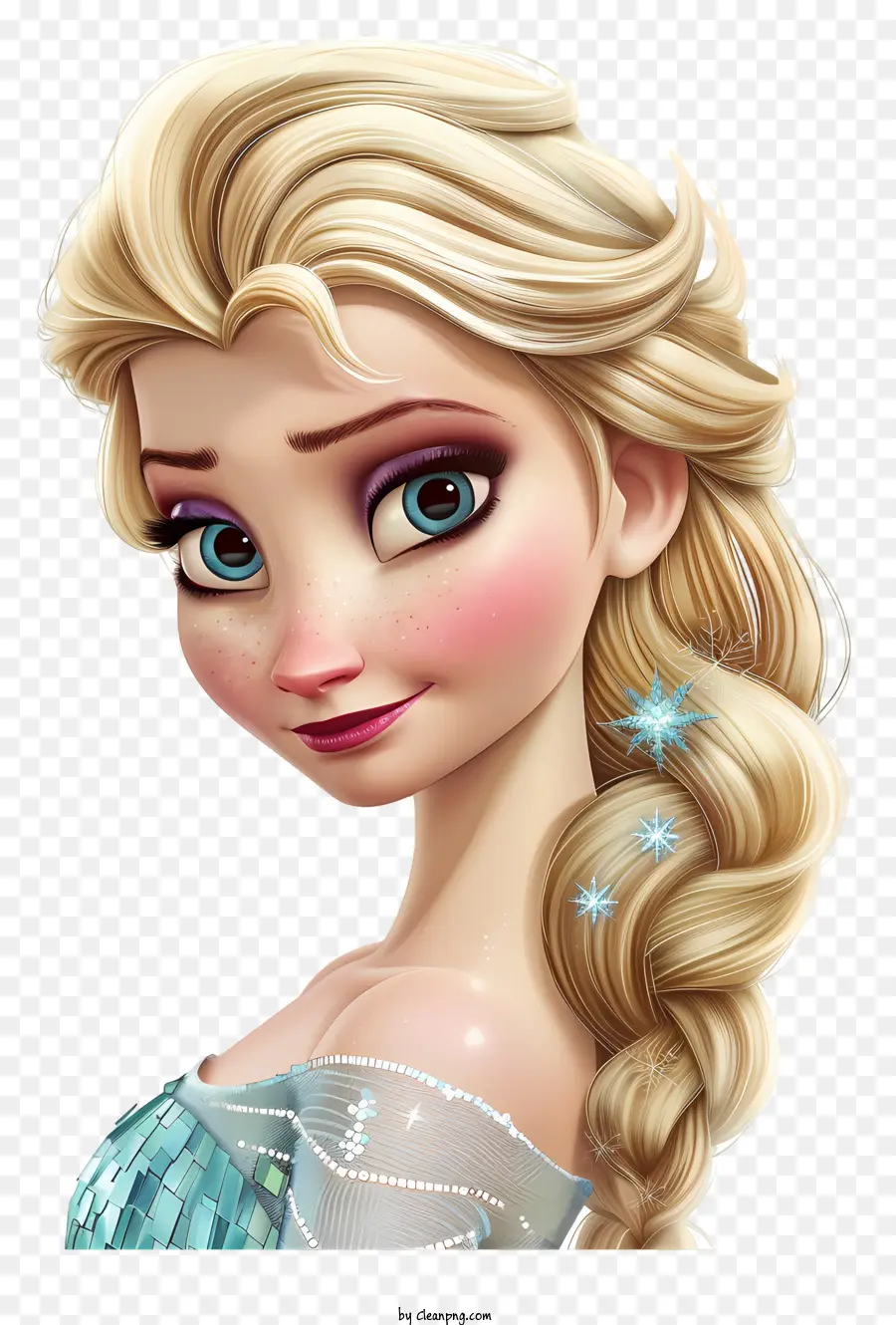 Эльза，Замороженная принцесса PNG