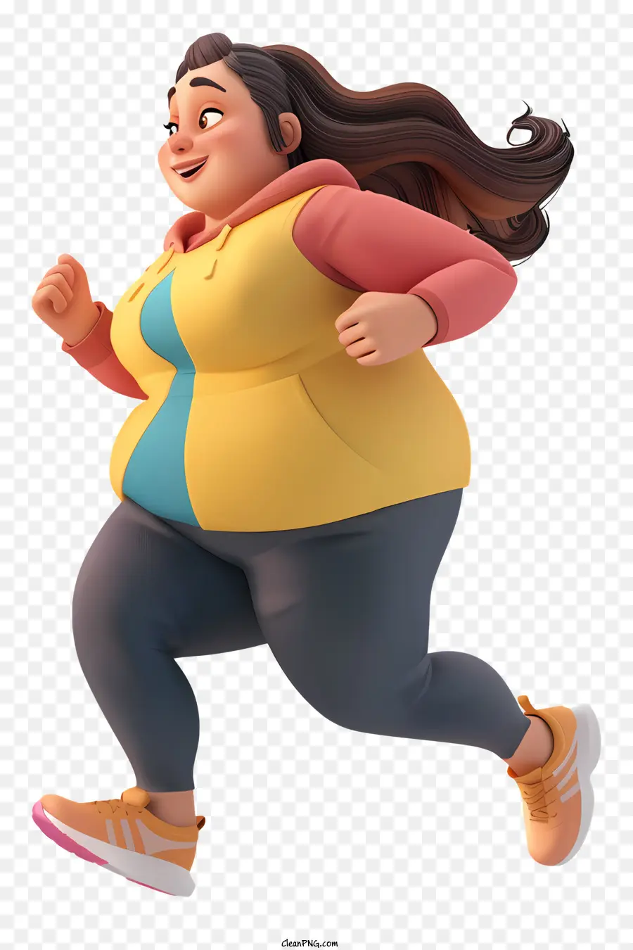 ожирение женщина мультфильм，работает PNG