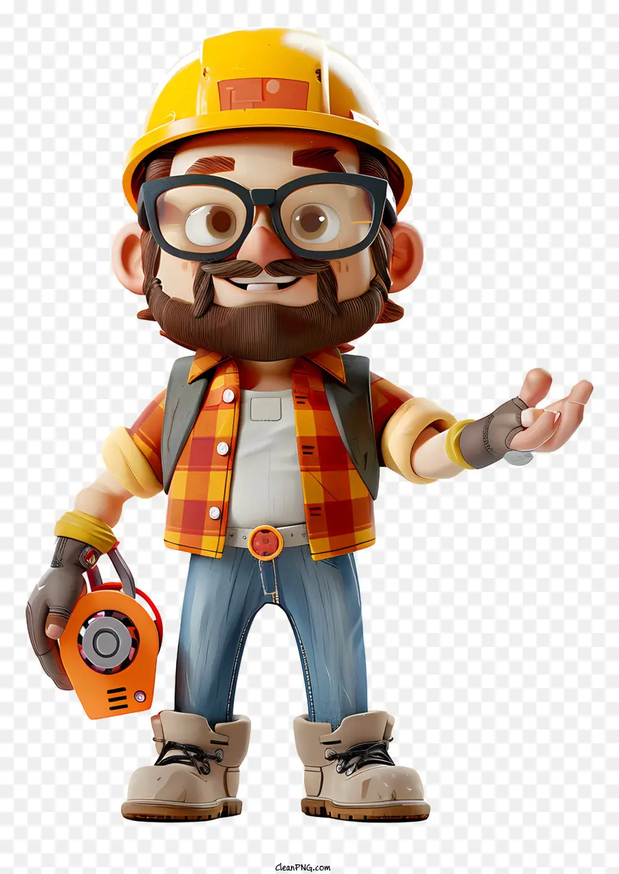 инженер，персонажа из мультфильма PNG