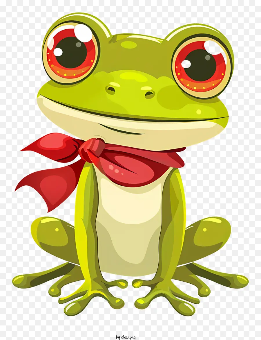 мультфильм лягушка，зеленая лягушка PNG