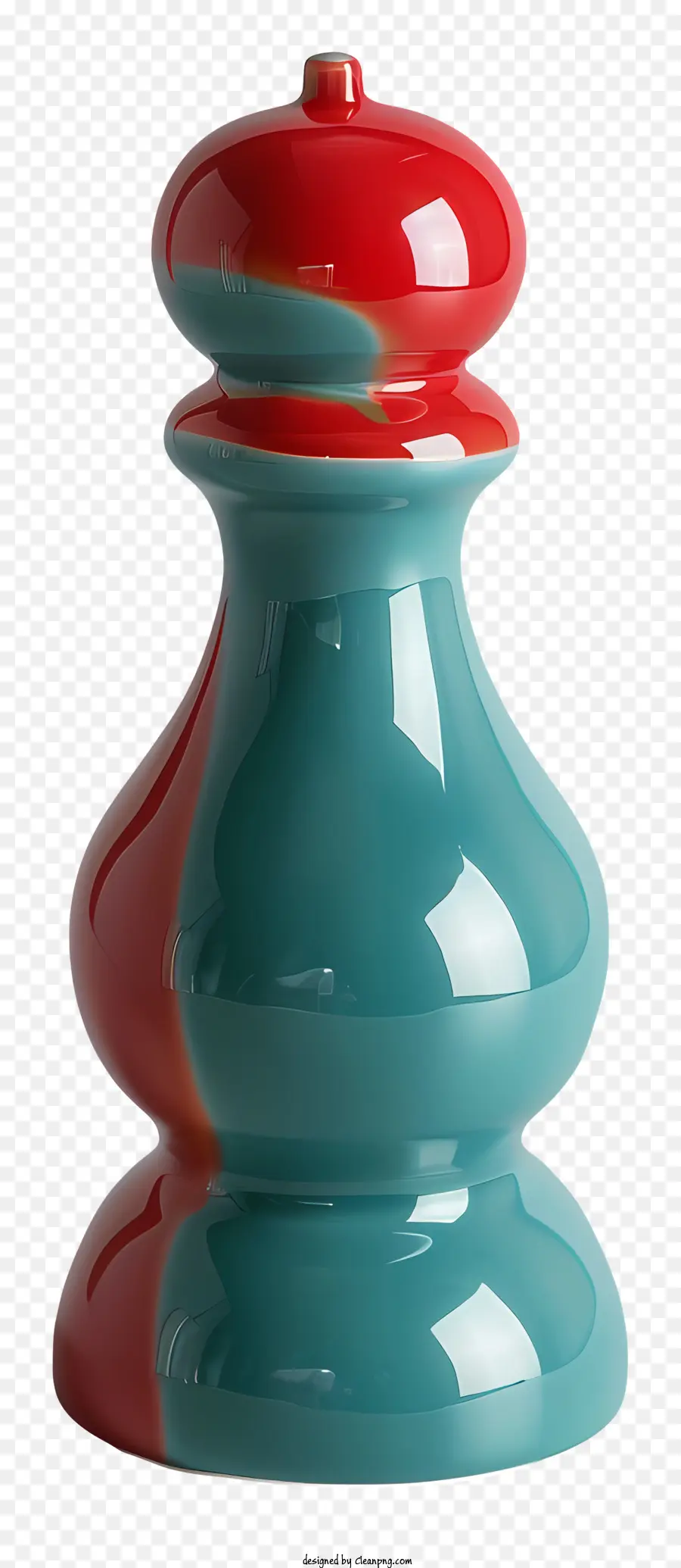 перечница，синяя и красная ваза PNG