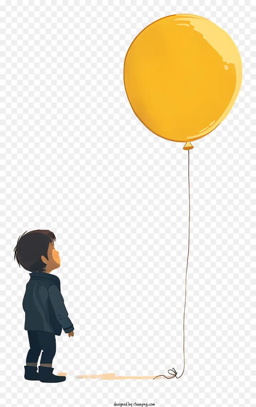 Мальчик держащий воздушный шар，мальчик PNG