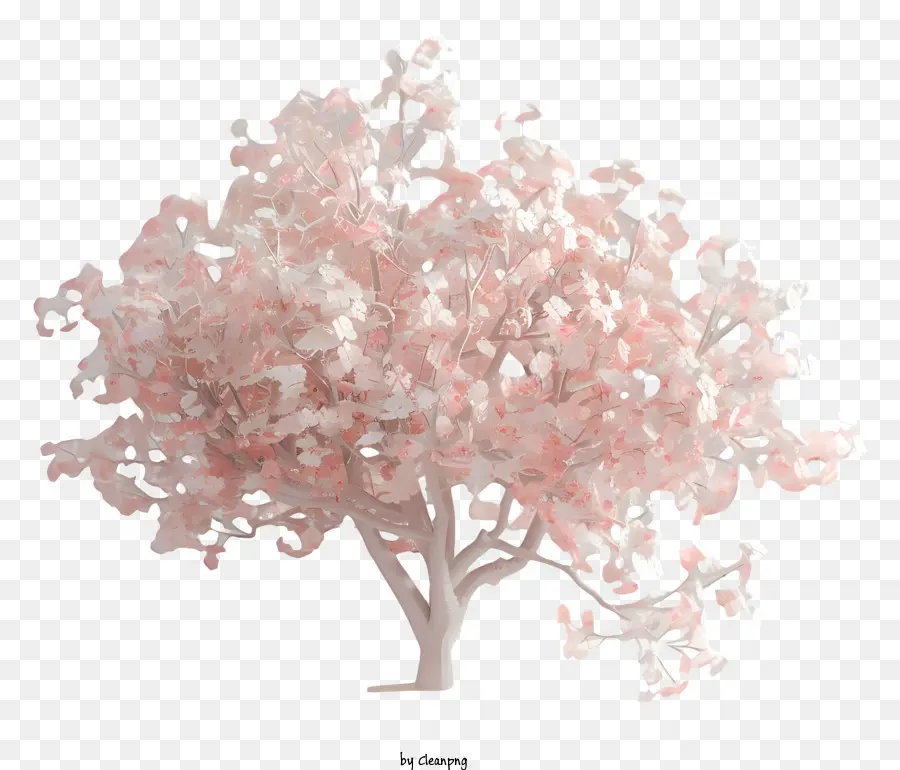 Весеннее дерево，цветущее дерево PNG
