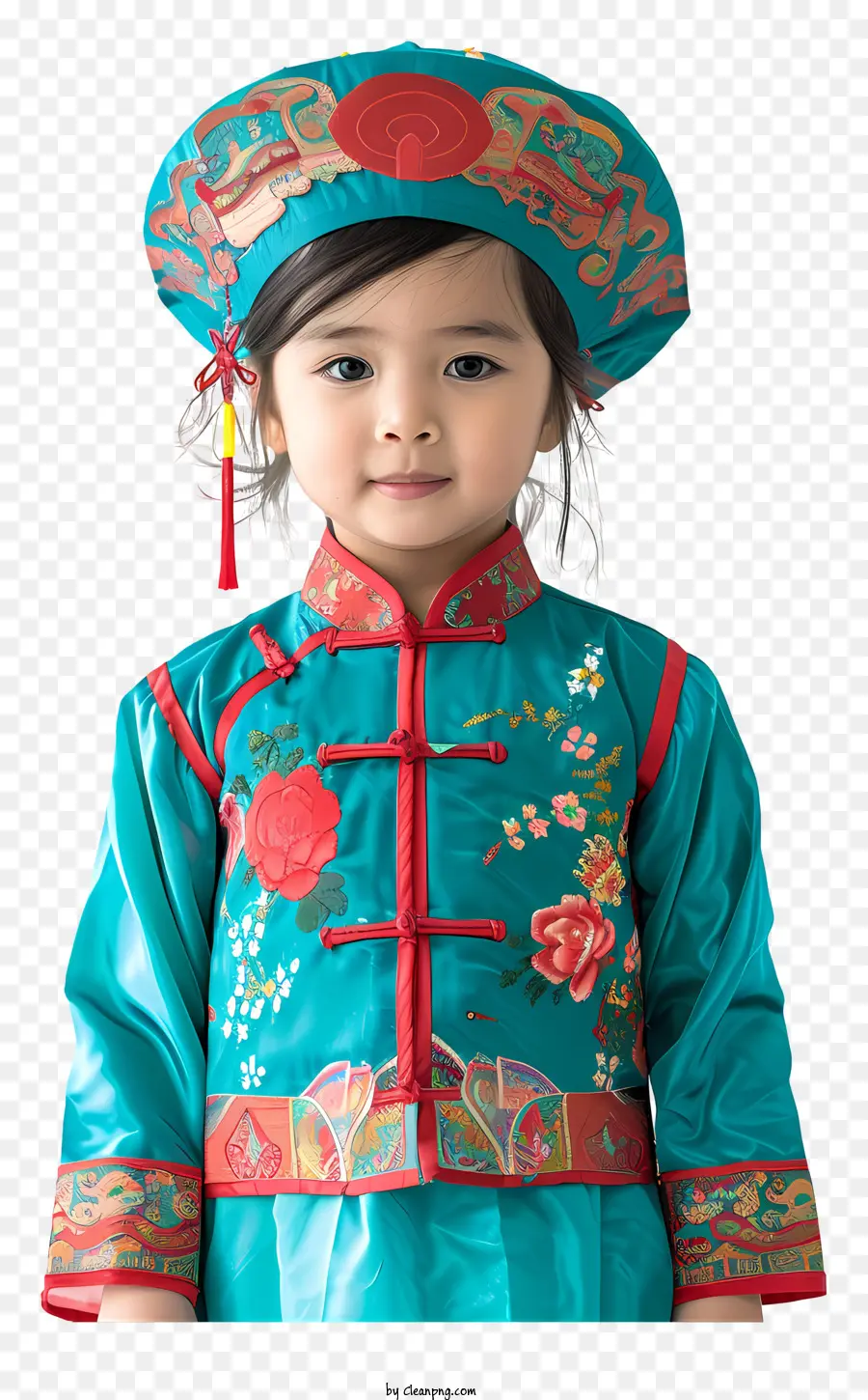 Вьетнамская девушка，Традиционное китайское платье PNG