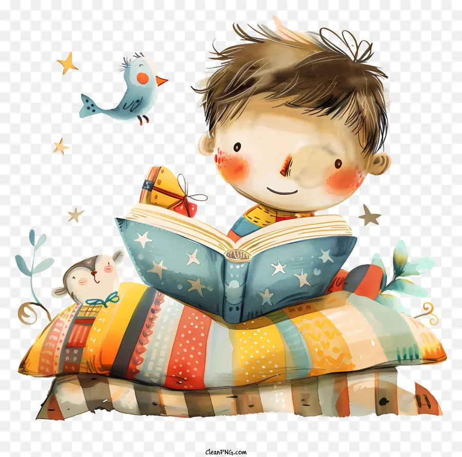 Детские истории перед сном，день книги PNG