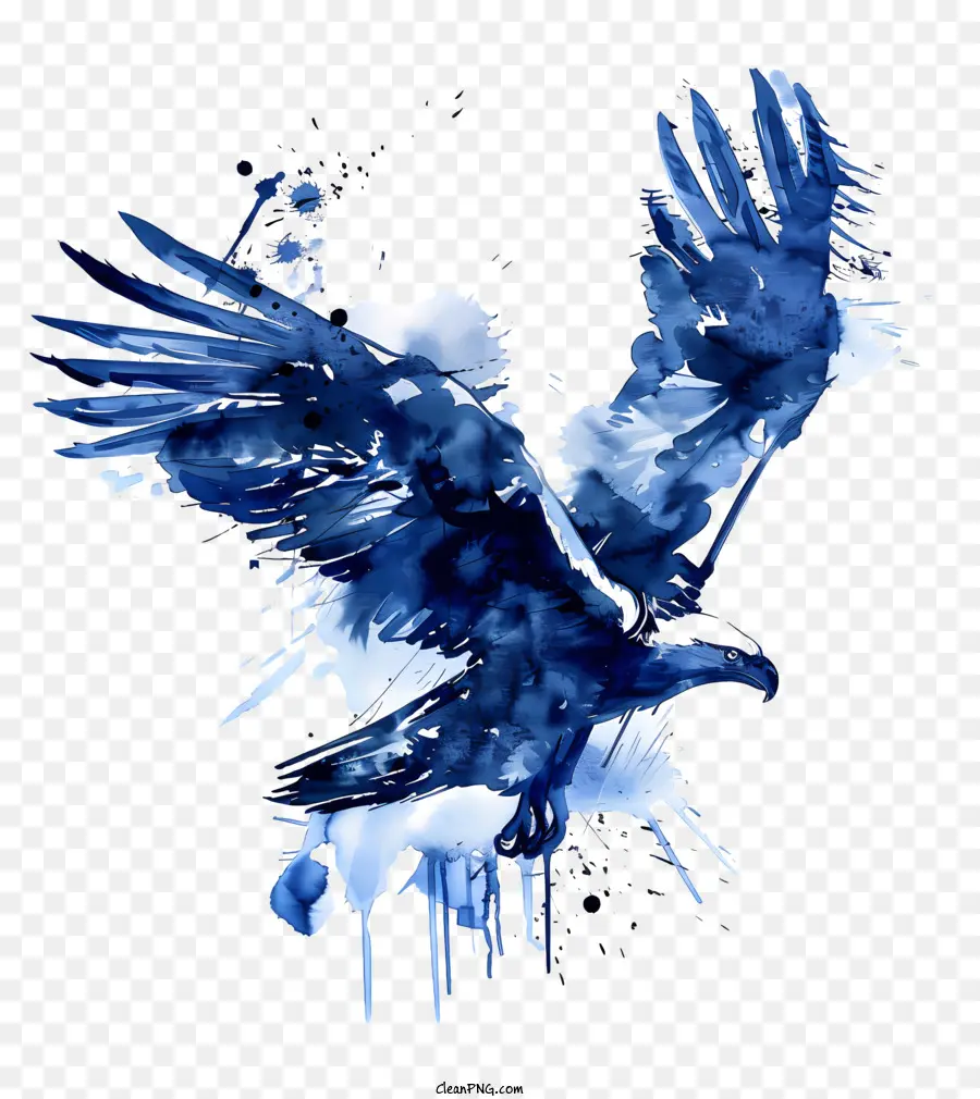 акварельный орел，акварельная живопись PNG