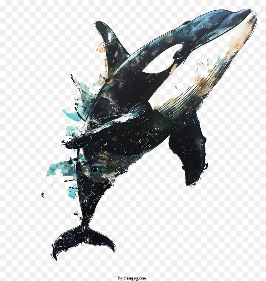 убийственный кит，орка PNG