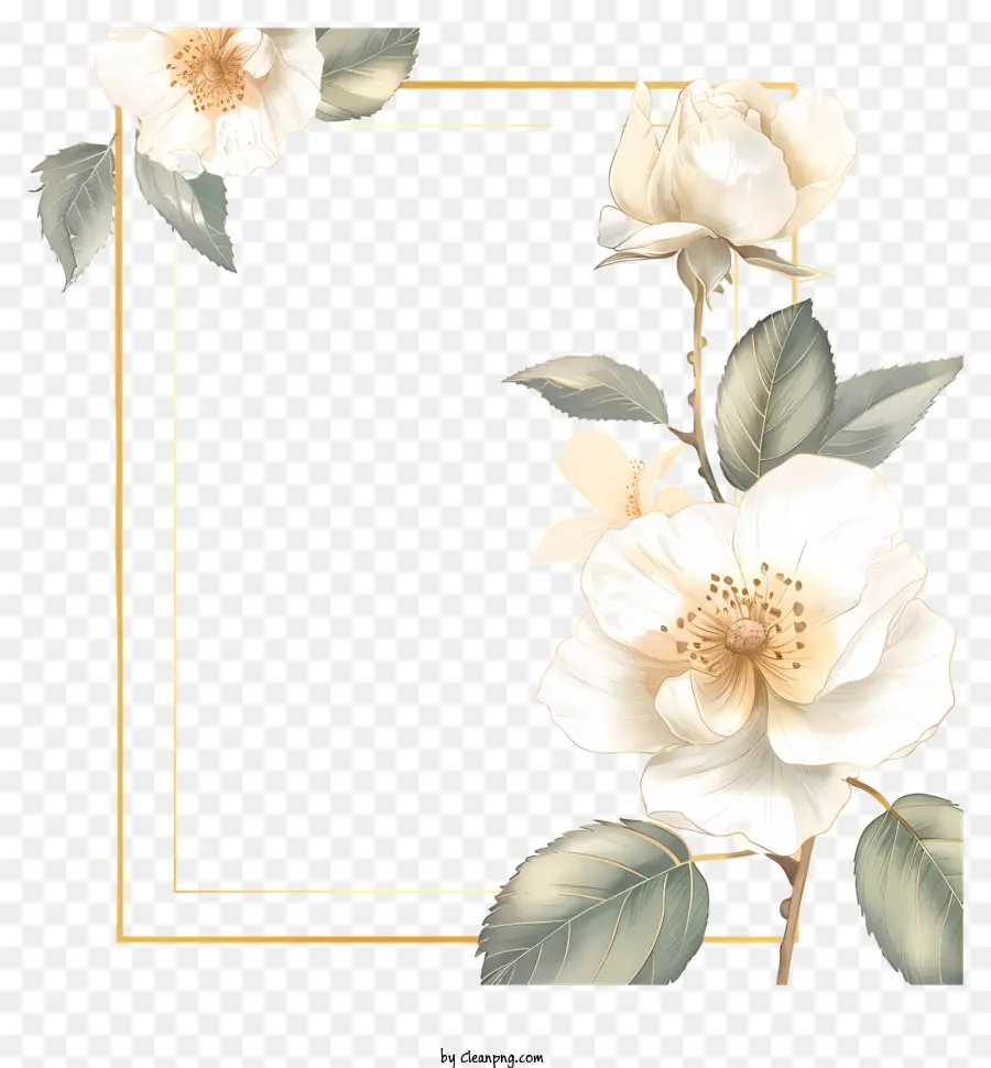 свадебные рамки，цветочные кадр PNG