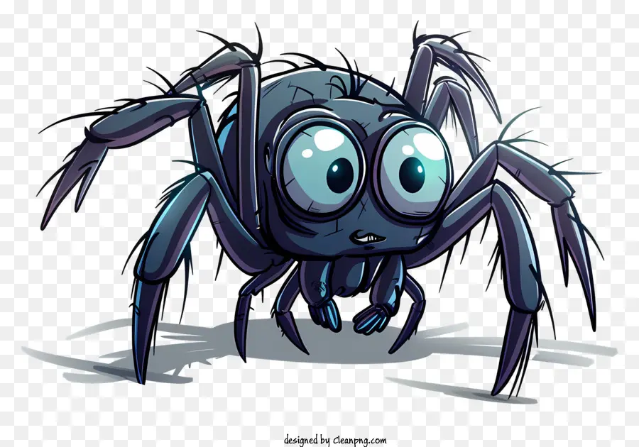 Мультфильм паук，милый паук PNG
