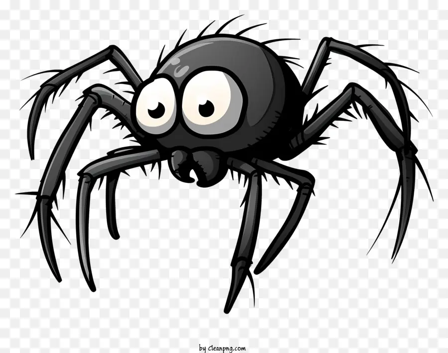 Мультфильм паук，иллюстрация паука PNG