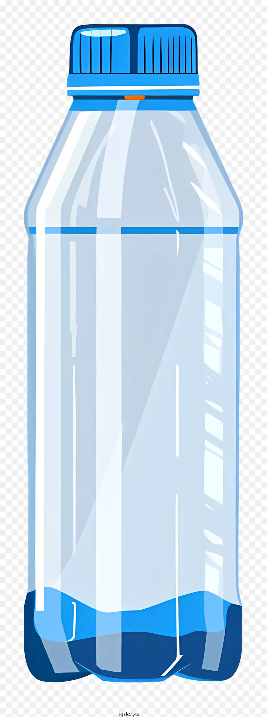 бутылка воды，прозрачный пластиковый контейнер PNG