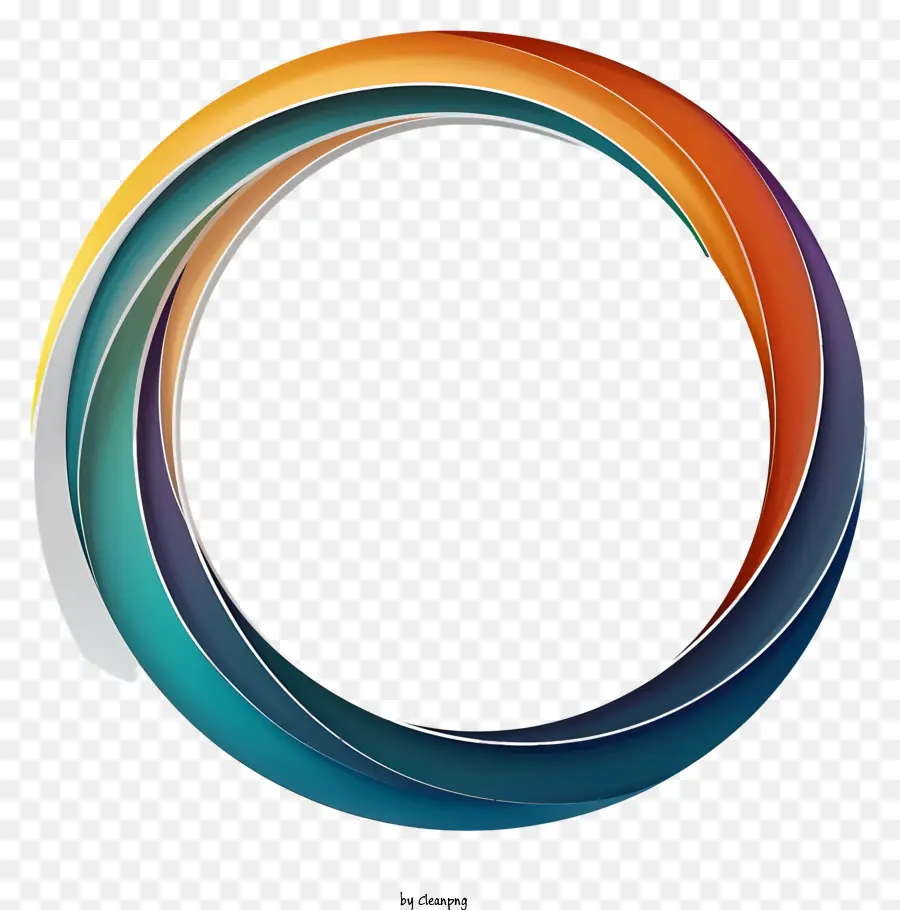 круглая рамка，Дизайн круглого логотипа PNG