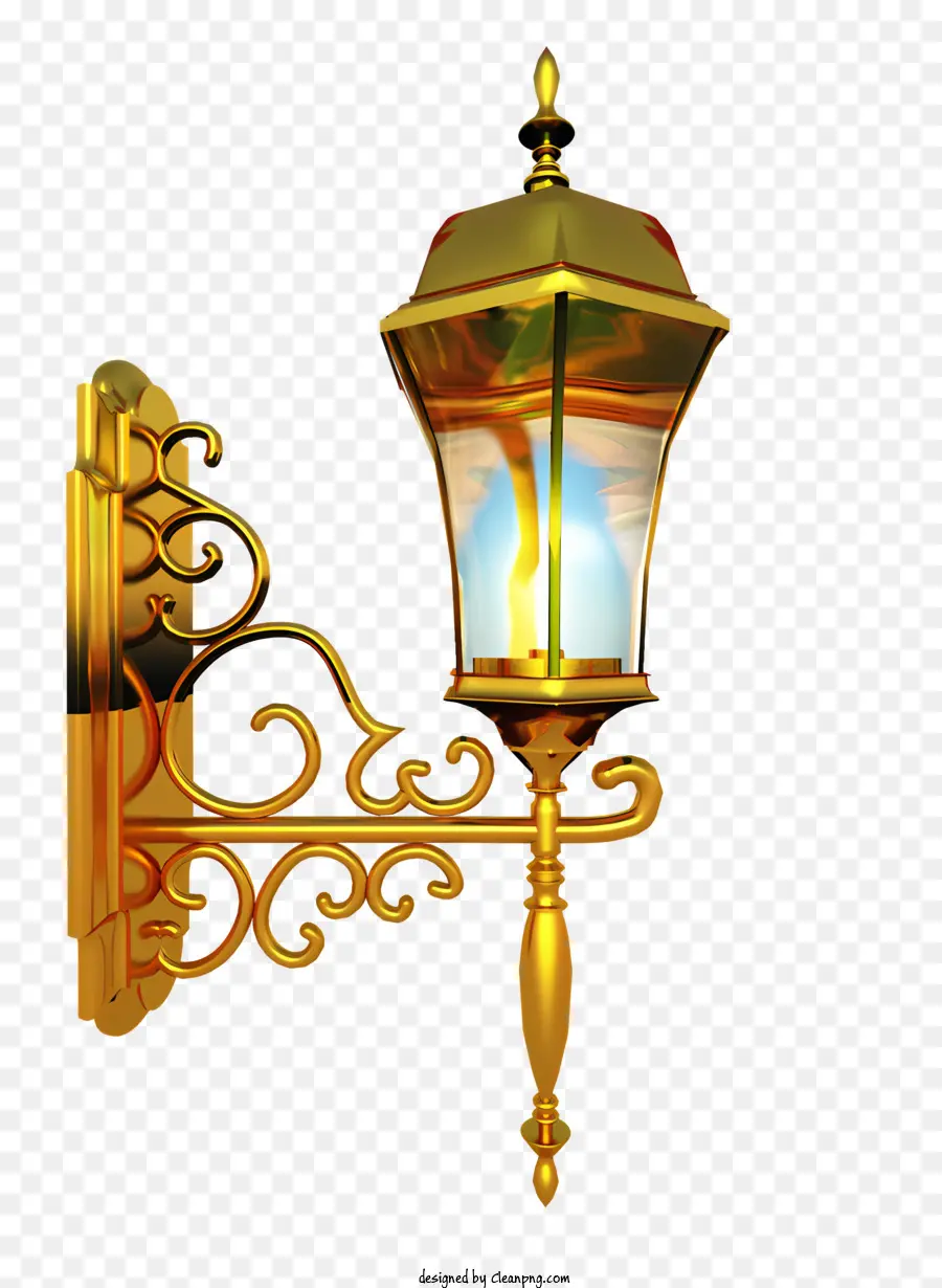 Рамадан，богато украшенный фонарь PNG