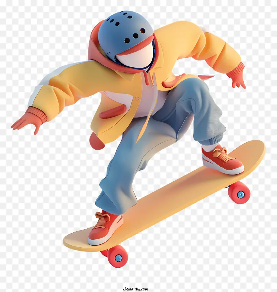 Мальчик кататься на скейтборде，Скейтбординг PNG