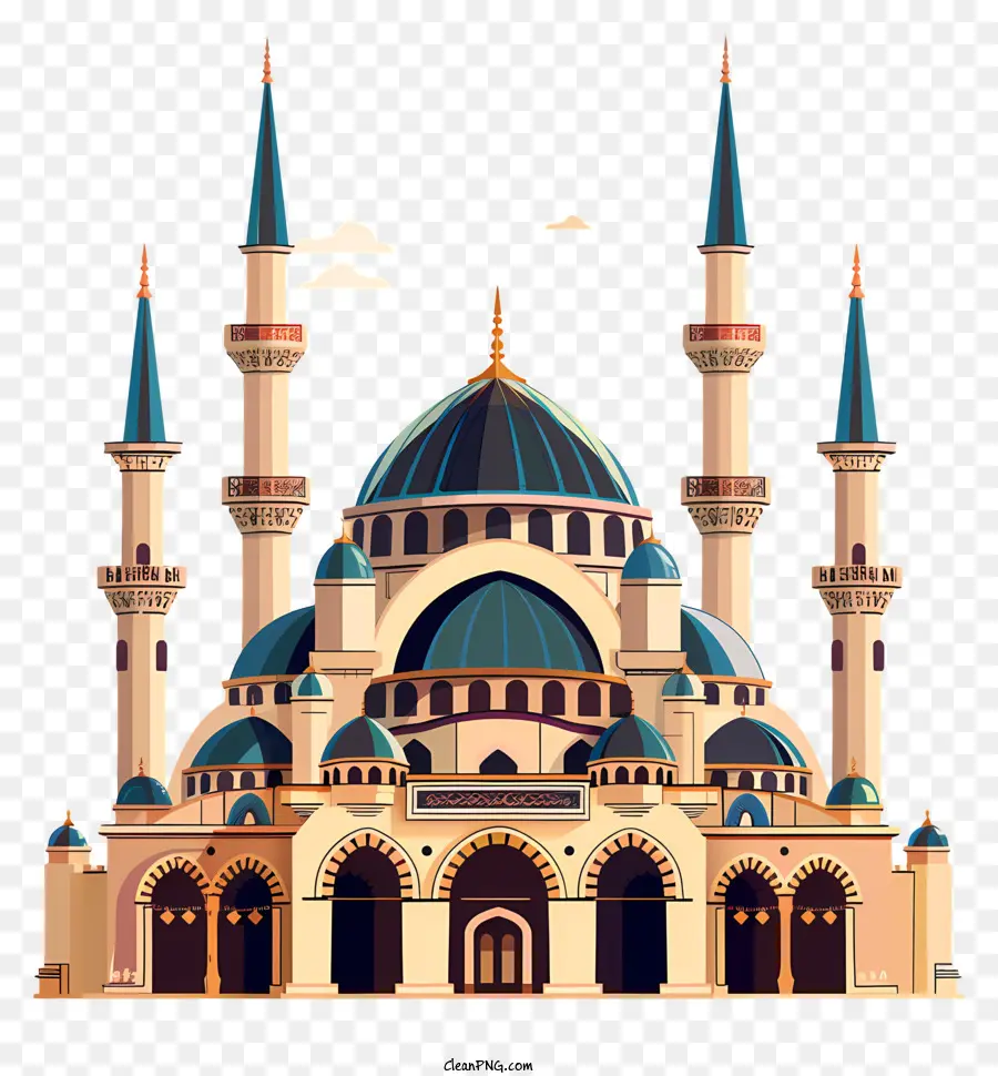 Мечеть，Голубая мечеть PNG