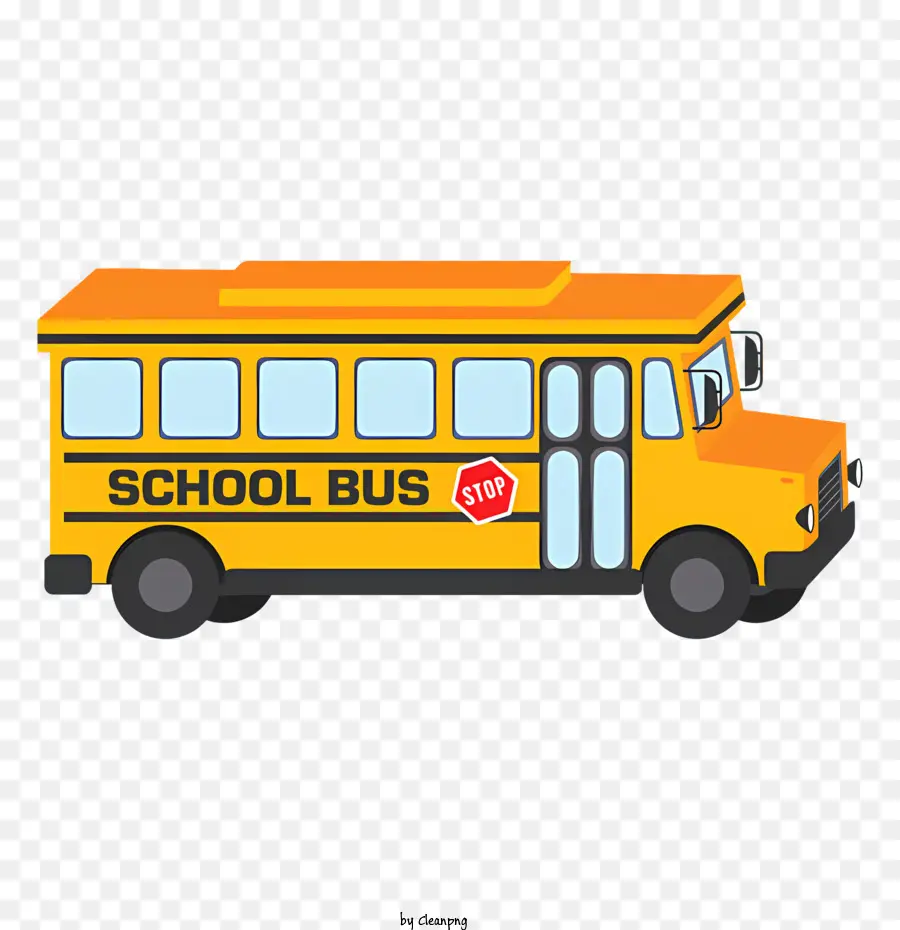 Школьный автобус，Transportation PNG