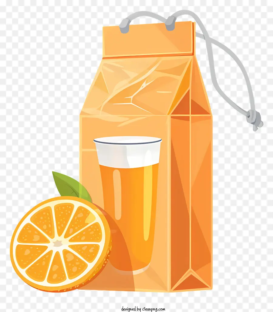 сок картон，апельсиновый сок PNG